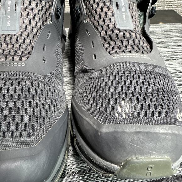 ON Cloud Cloudace Trainer Running Shoes Comfort Black Graphite/Olive Women's 10 - Picture 5 of 16